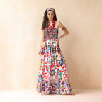 Malika Tiered Corset Dress