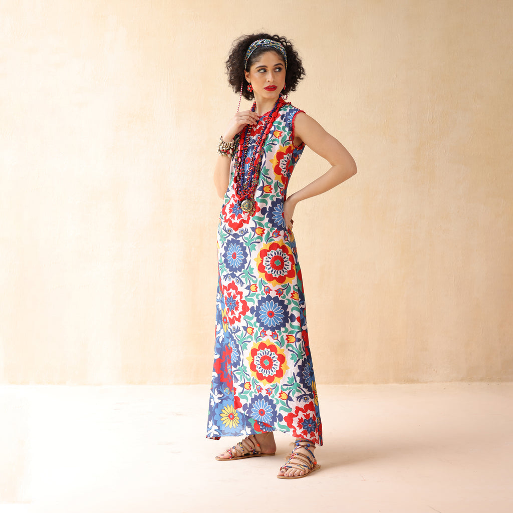 Tabassum Asymmetric Overlap Dress