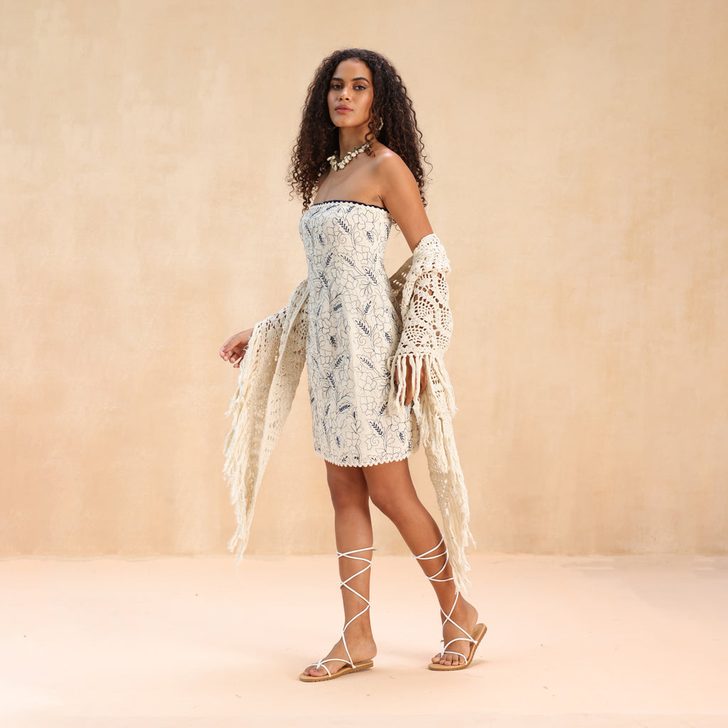 Ella Off Shoulder Shift Dress
