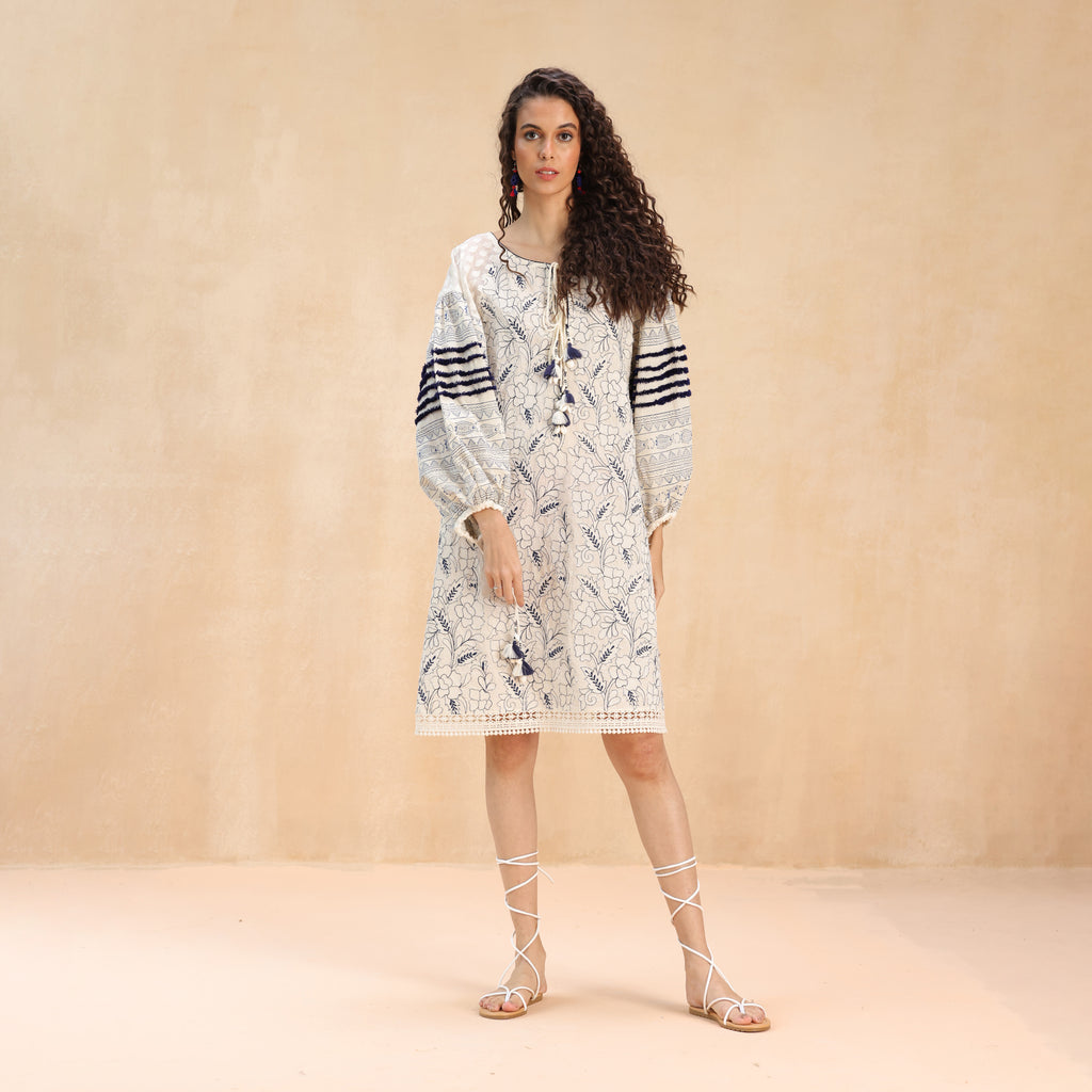 Delilah Raglan Sleeve Dress