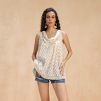 Natalie Cowl Neck Top