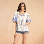 Adele Square Neck Blouse