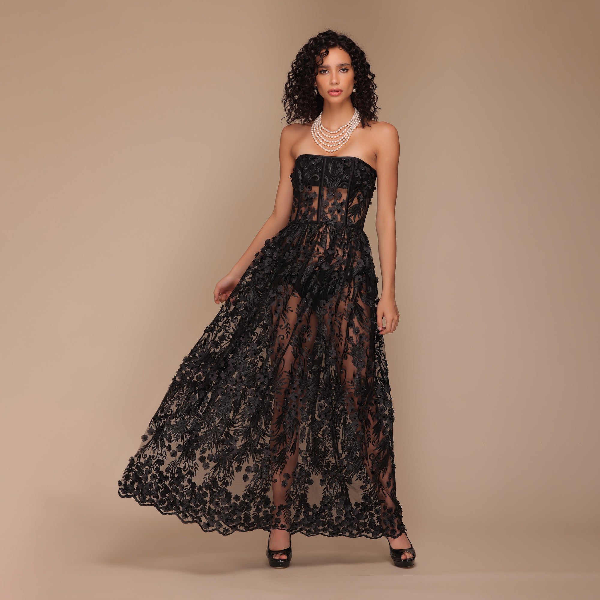 Cecilia Bustier Dress