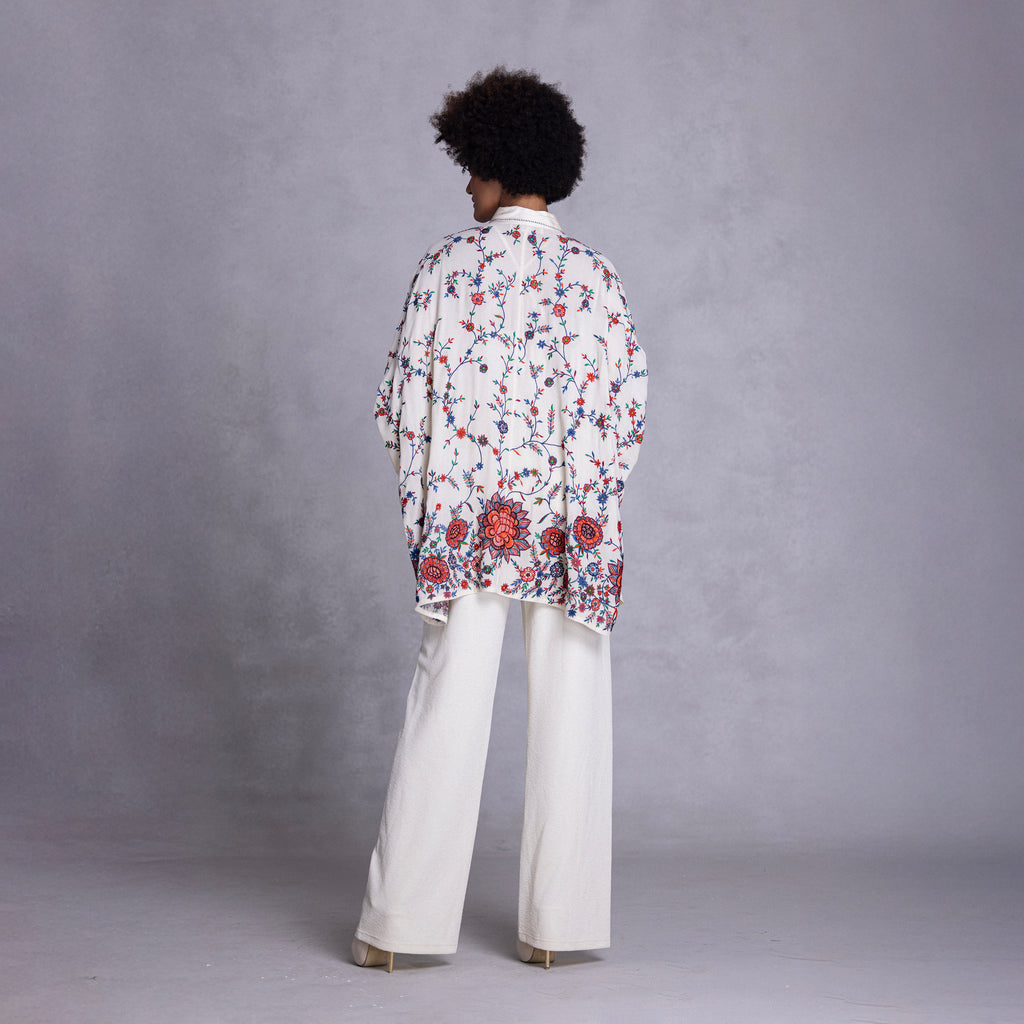 Embroidered Raglan Shirt
