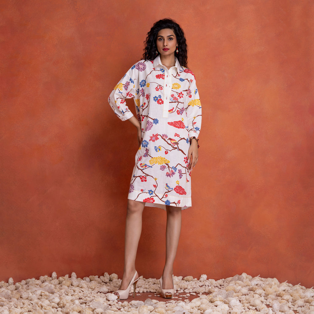 Sakura Shirt Dress