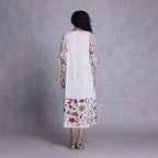 Lavender Boat Neck Dress