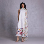 Iris Dress With Drape