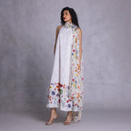 Iris Dress With Drape