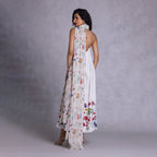 Iris Dress With Drape