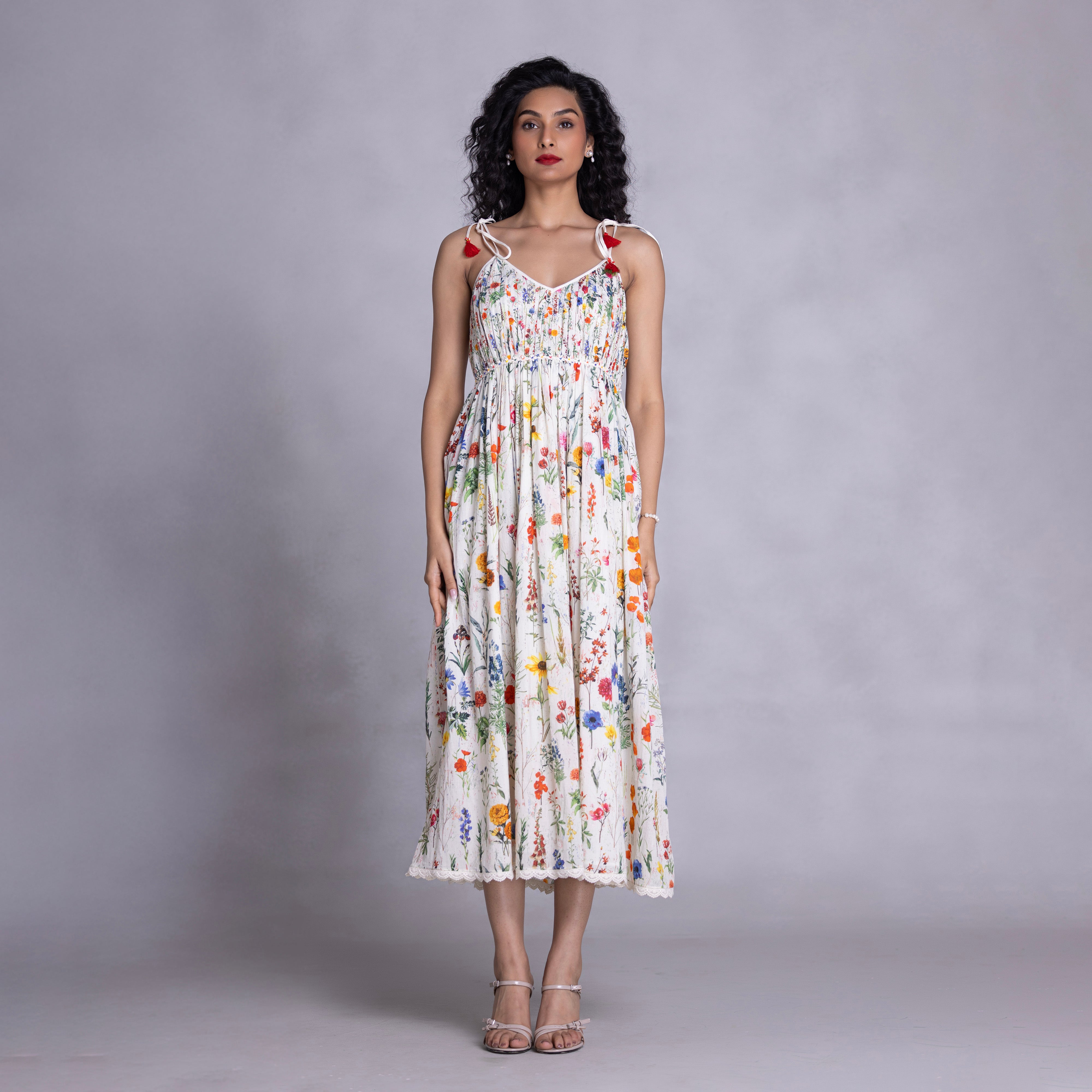 Payal Jain Lily cambric strappy dress