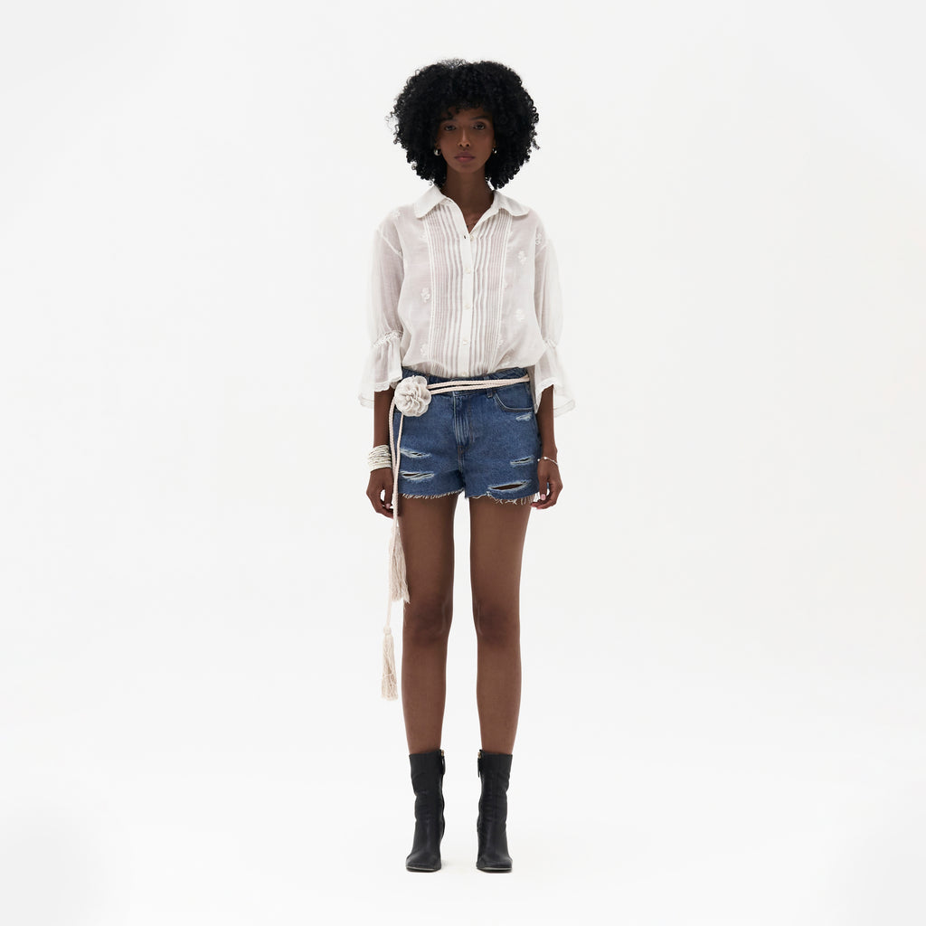 Jeanne Chikankari Shirt