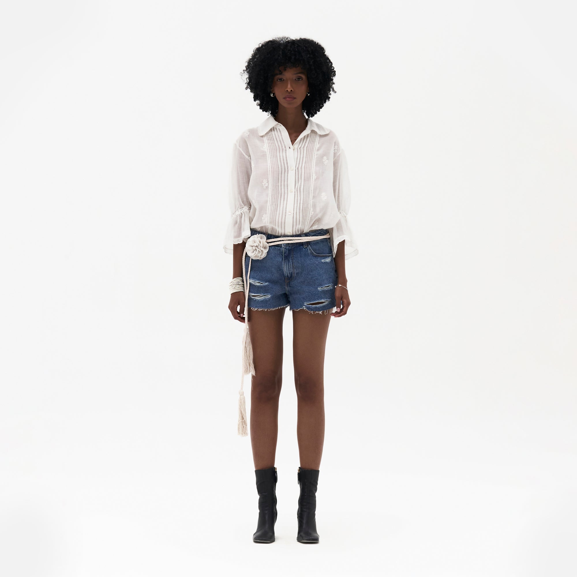 Jeanne Chikankari Shirt