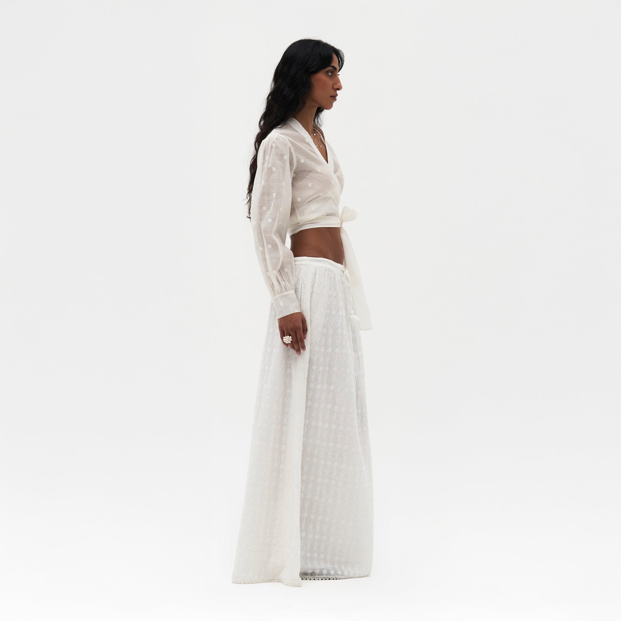 Petra Chikankari Skirt