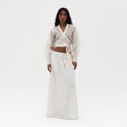 Petra Chikankari Skirt