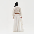 Petra Chikankari Skirt