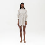 Aaliyah Cutwork Embroidered Dress