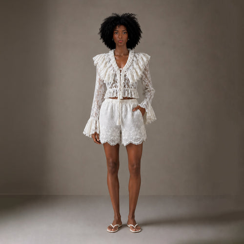 Hazel Embroidered Shorts