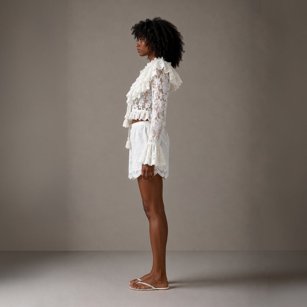 Hazel Embroidered Shorts