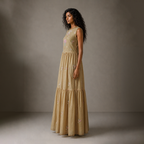 Sunlit Garden Maxi Dress