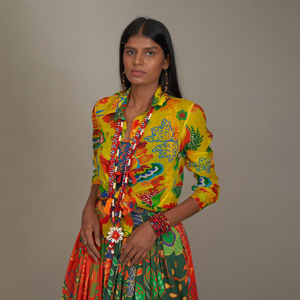 Athena Maxi Skirt Forest Wonderland