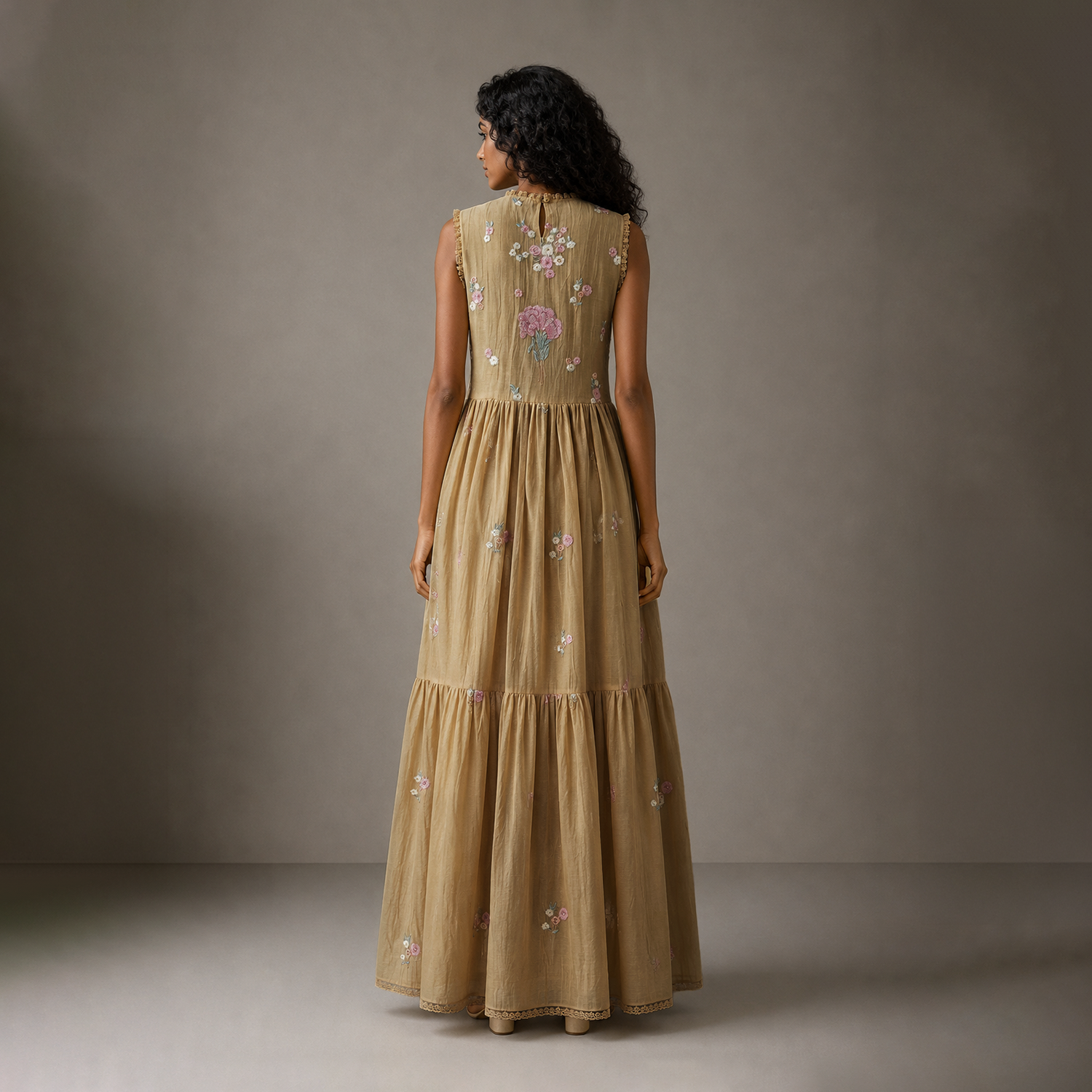 Sunlit Garden Maxi Dress