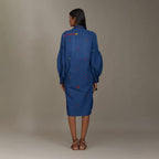 Carla Denim Shirt Dress Elephant
