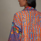 Charlie Long Open Duster Jacket Forest Wonderland