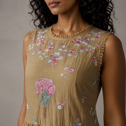 Sunlit Garden Maxi Dress