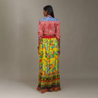 Elsie Poet's Shirt Shibori Multicolor