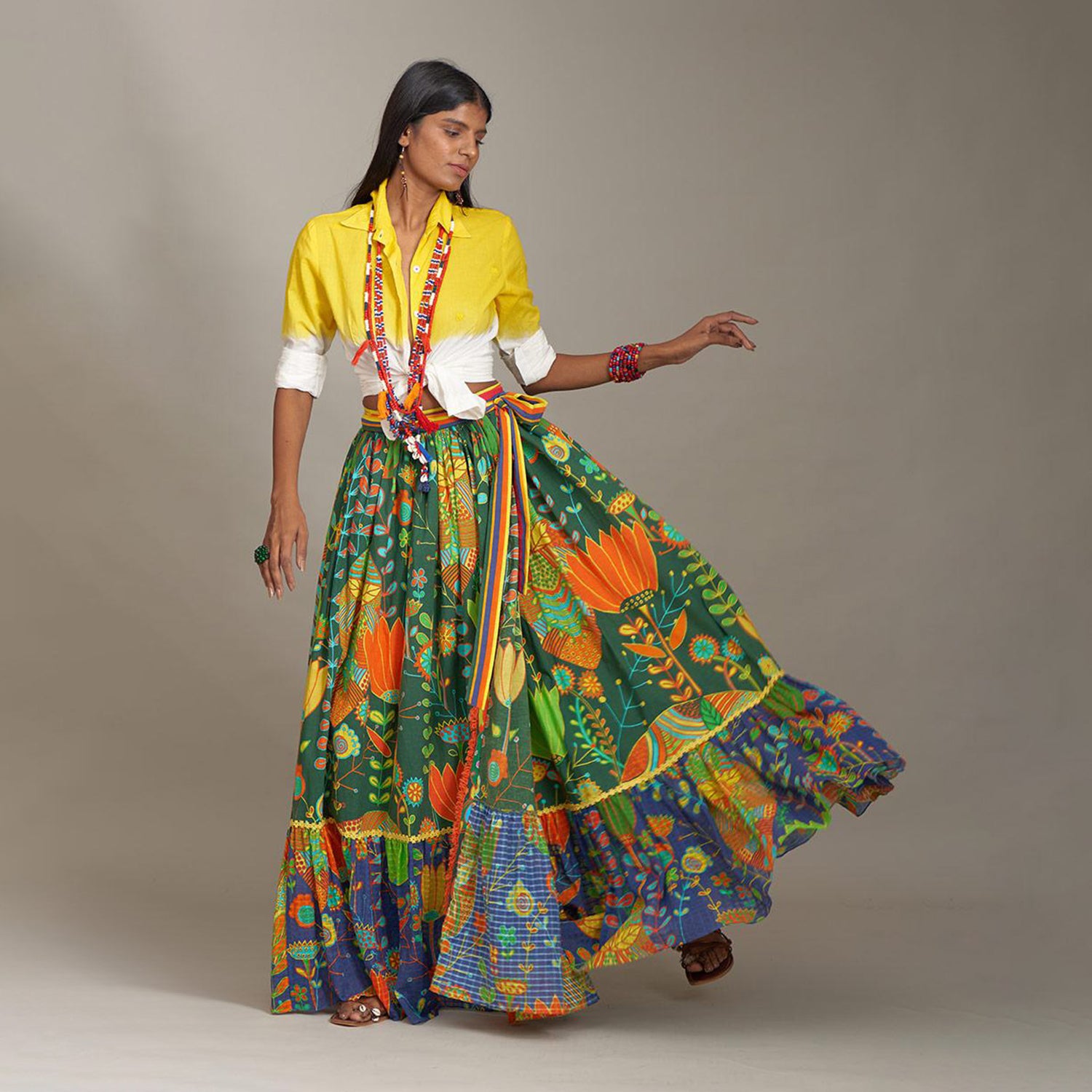 Faith Mama Wrap Around Skirt Forest Wonderland