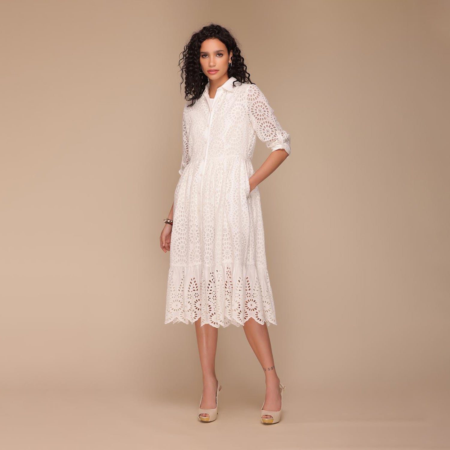 Lily Shirt Dress