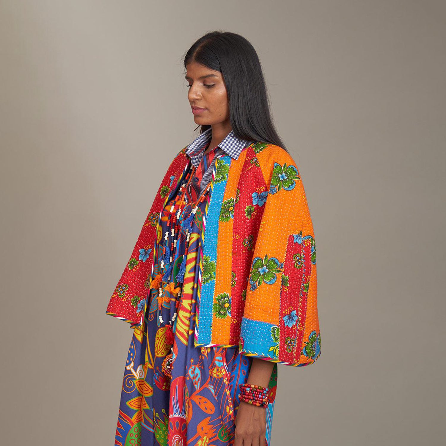 Lyla Balloon Jumpsuit Forest Wonderland