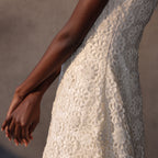 Ethereal Whispers – Guipure Cutwork Lace Gown
