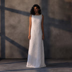 Ivory Radiance – Embroidered Chikankari Masterpiece