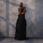 Raven’s Lament – Beaded Corset Gown