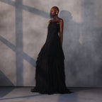 Raven’s Lament – Beaded Corset Gown