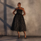 Eclipse Bloom – Corset Lace Dress