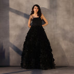 Eclipse Ascend – Handcrafted Floral Corset Dress