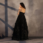 Eclipse Ascend – Handcrafted Floral Corset Dress