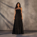 Eclipse Serenity – Beaded Taffeta Gown