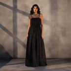 Eclipse Serenity – Beaded Taffeta Gown