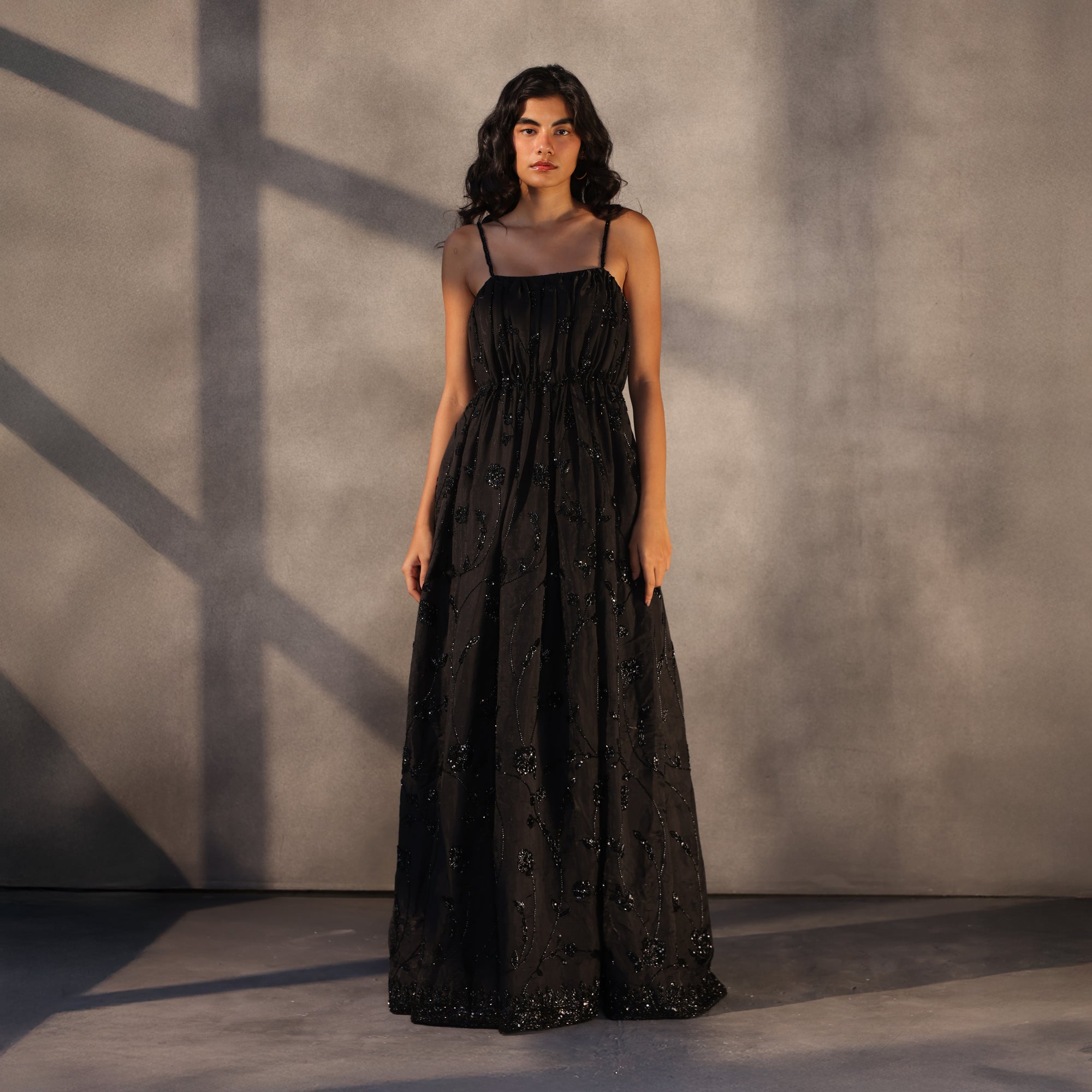 Eclipse Serenity – Beaded Taffeta Gown Among