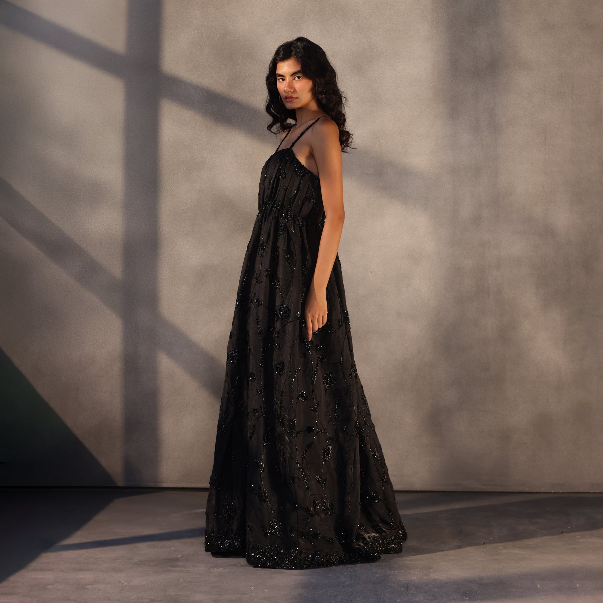 Eclipse Serenity – Beaded Taffeta Gown Among