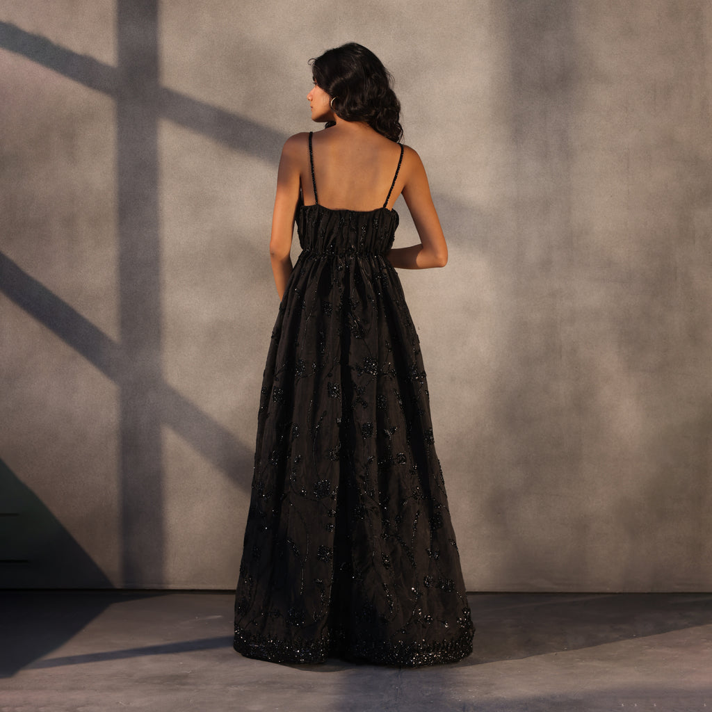 Eclipse Serenity – Beaded Taffeta Gown Among