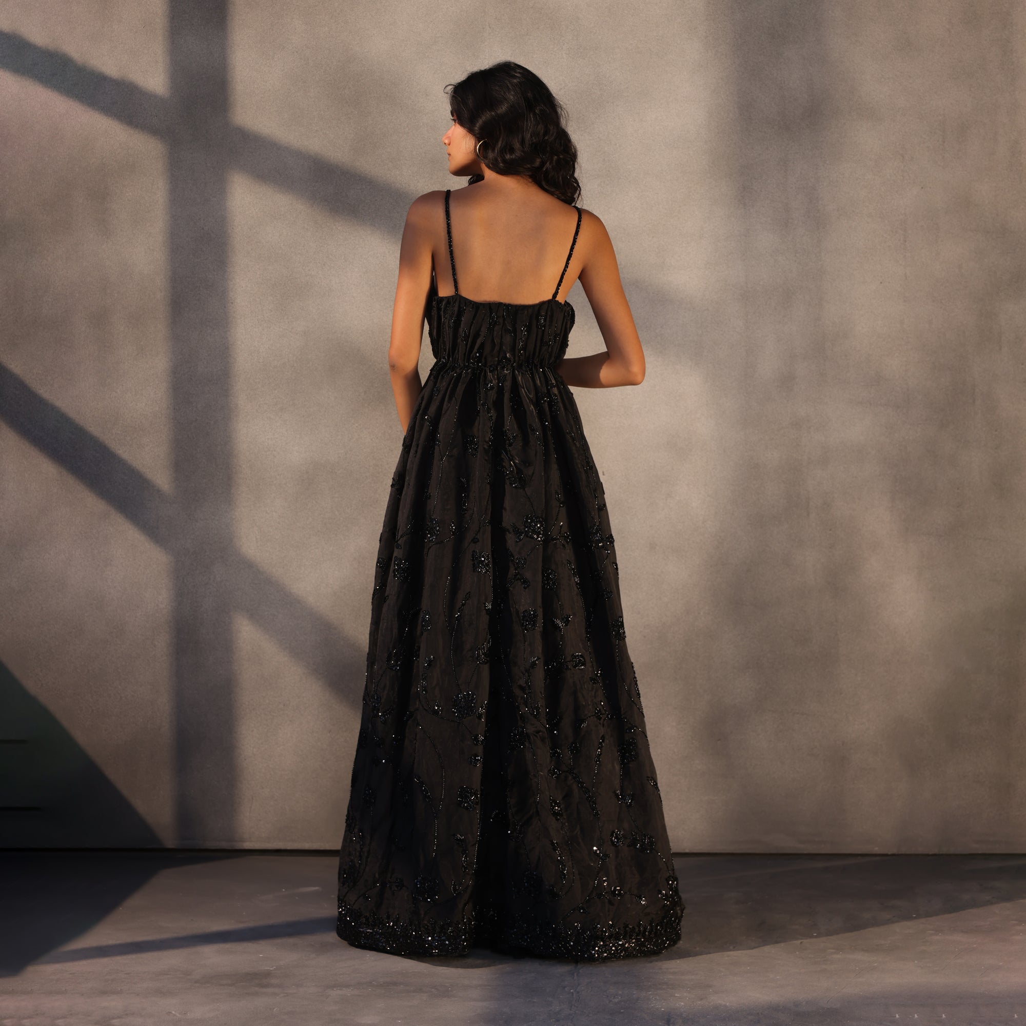 Eclipse Serenity – Beaded Taffeta Gown Among