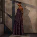 Scarlet Enchantment – Corset Gown