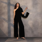 Obsidian Veil – Velvet Jumpsuit