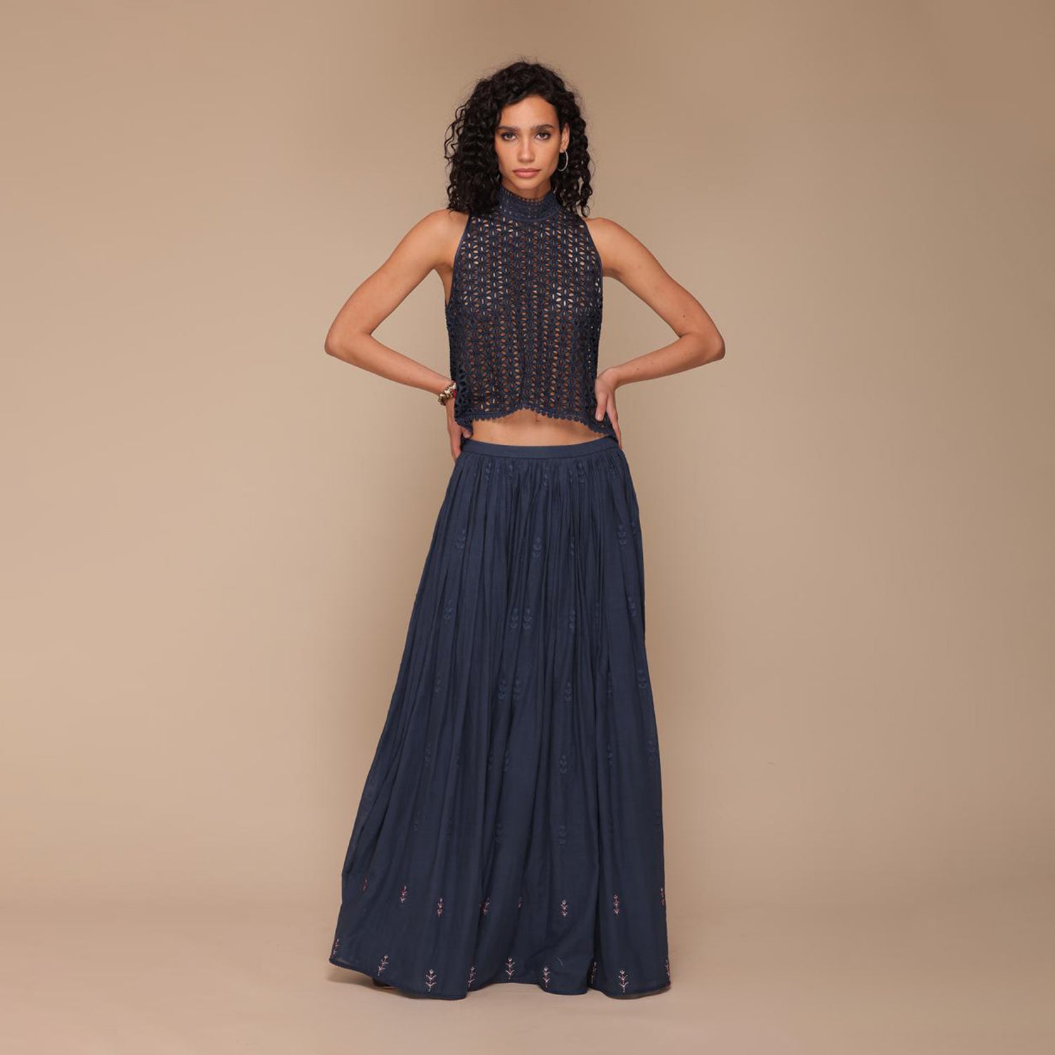 Wrenlee Peasant Skirt