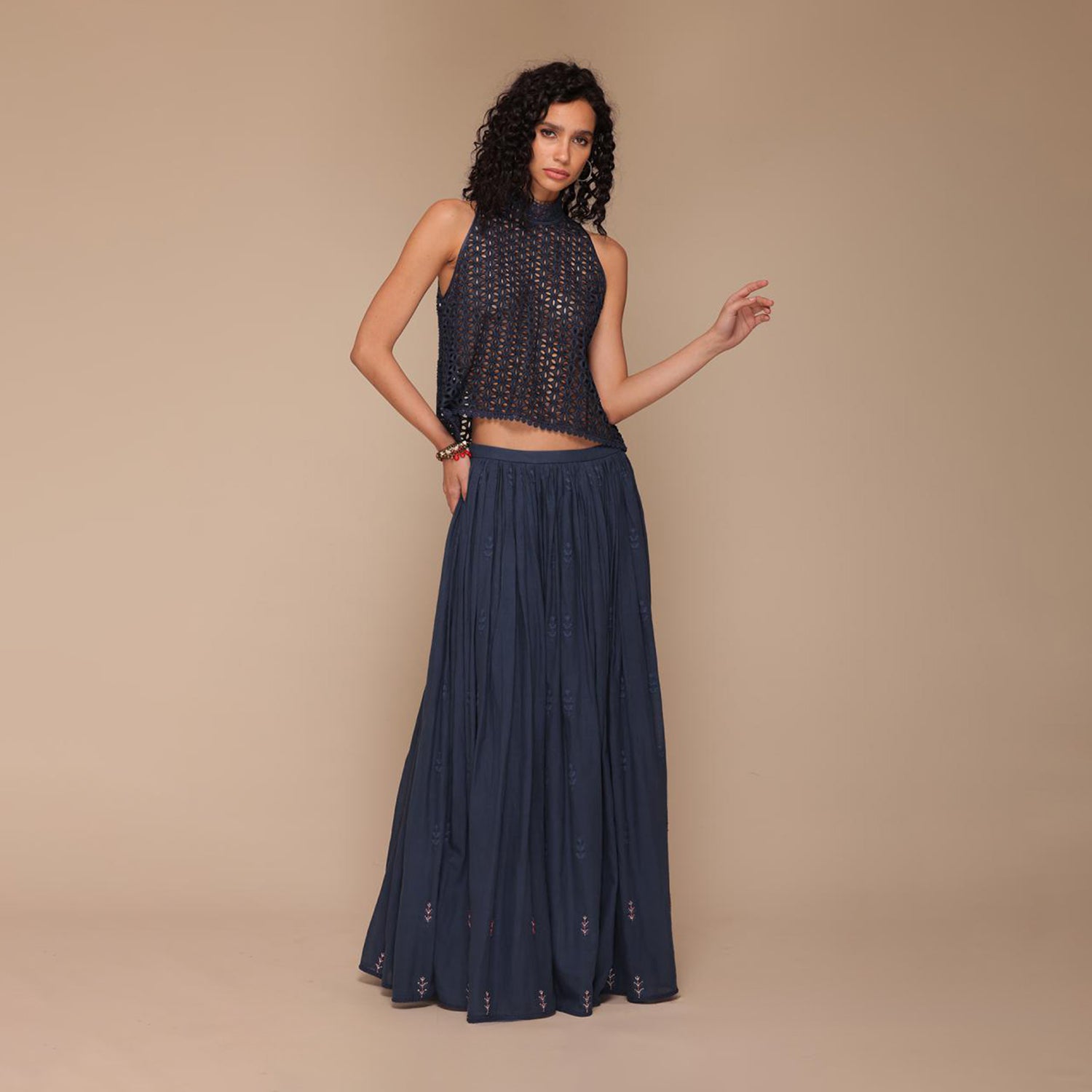 Wrenlee Peasant Skirt