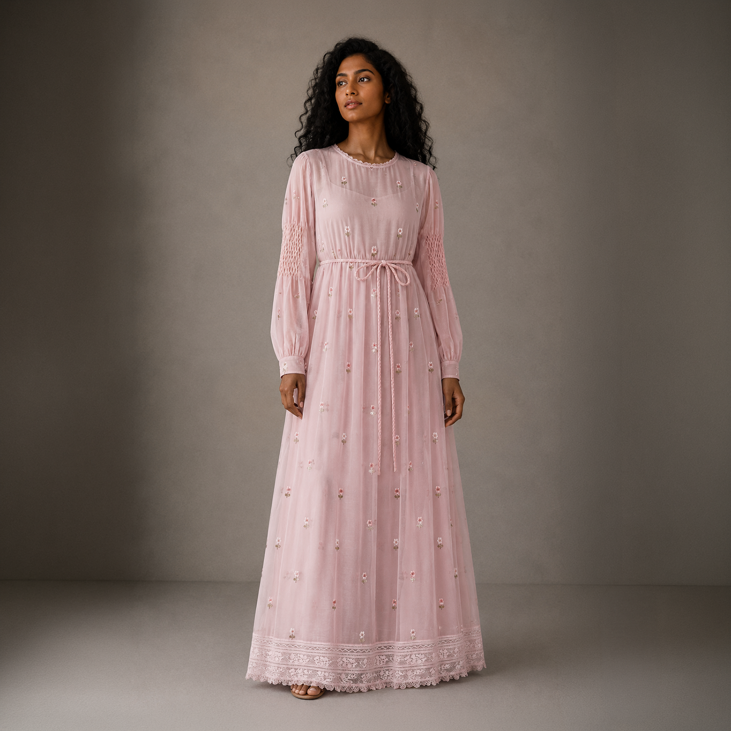 Rosé Maxi Dress